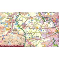 Ordnance Survey Fietskaart 11 Wales Mid & South