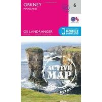 Ordnance Survey Wandelkaart 006 Active Orkney - Mainland