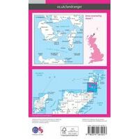 Ordnance Survey Wandelkaart 007 Orkney