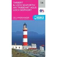 Ordnance Survey Wandelkaart 014 Tarbert & Loch Seaforth