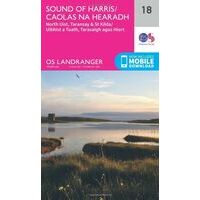 Ordnance Survey Wandelkaart 018 Sound Of Harris