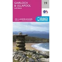 Ordnance Survey Wandelkaart 019 Gairloch & Ullapool