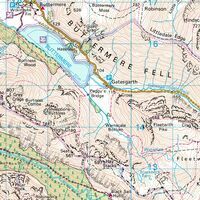 Ordnance Survey Wandelkaart 025 Glen Carron & Glen Affric