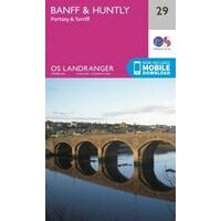 Ordnance Survey Wandelkaart 029 Banff & Huntly