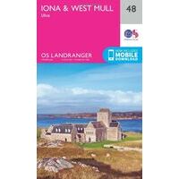 Ordnance Survey Wandelkaart 048 Iona & West Mull
