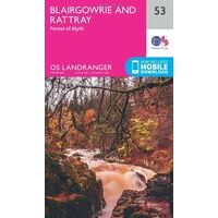 Ordnance Survey Wandelkaart 053 Blairgowrie & Rattray
