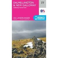 Ordnance Survey Wandelkaart 077 Dalmellington & New Galloway