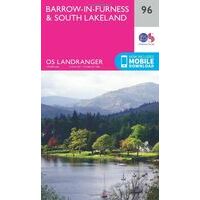 Ordnance Survey Wandelkaart 096 Barrow-in-Furness & South Lakeland