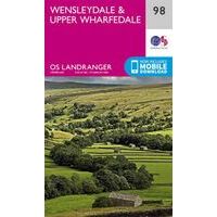 Ordnance Survey Wandelkaart 098 Wensleydale & Upper Wharfedale