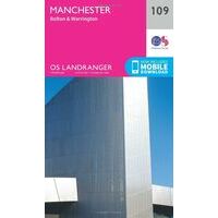 Ordnance Survey Wandelkaart 109 Manchester