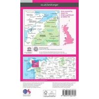 Ordnance Survey Wandelkaart 115 Snowdon / Yr Wyddfa