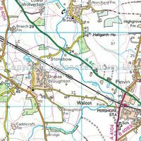 Ordnance Survey Wandelkaart 150 Worcester & The Malverns