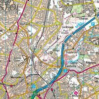 Ordnance Survey Wandelkaart 172 Bristol & Bath