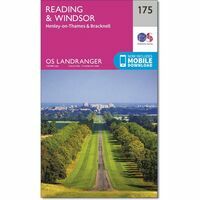 Ordnance Survey Wandelkaart 175 Reading & Windsor