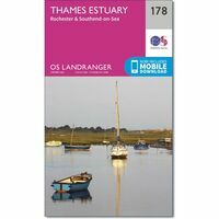 Ordnance Survey Wandelkaart 178 Thames Estuary