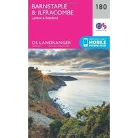 Ordnance Survey Wandelkaart 180 Active Barnstaple & Ilfracombe