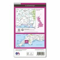 Ordnance Survey Wandelkaart 201 Plymouth & Launceston