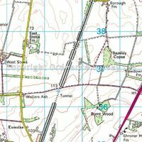 Ordnance Survey Wandelkaart Active 185 Winchester & Basingstoke