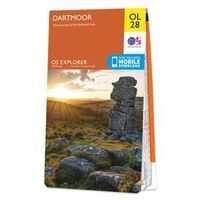 Ordnance Survey Wandelkaart Dartmoor 28 1:25.000