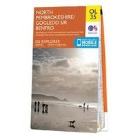 Ordnance Survey Wandelkaart OL35 Explorer Pembrokshire North 1:25.