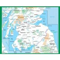 Ordnance Survey Wegenkaart 3 Schotland Zuid