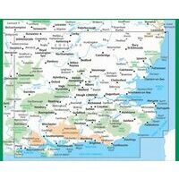 Ordnance Survey Wegenkaart 8 Engeland Zuidoost