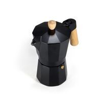 Origin Outdoors Espresso Maker Bellanapoli 6 Cup Real Wooden Handl