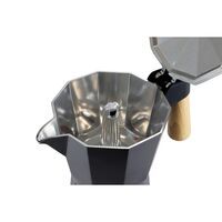 Origin Outdoors Espresso Maker Bellanapoli 6 Cup Real Wooden Handl