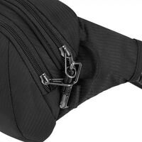 Pacsafe Metrosafe LS120 Econyl Hip Pack Black