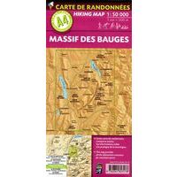 Rando Editions Wandelkaart A4 Massif des Bauges
