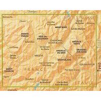 Rando Editions Wandelkaart A1 Pays Du Mont Blanc