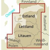 Reise Know How Wegenkaart Baltische Staten