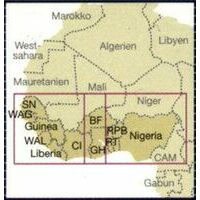 Reise Know How Wegenkaart West-Afrika Kustlanden