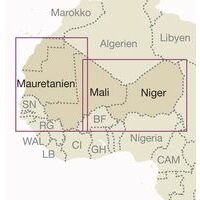 Reise Know How Wegenkaart West-Afrika Sahellanden
