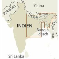 Reise Know How Wegenkaart India Noordoost