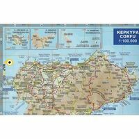 Road Editions Best Of Korfoe Kaart 1:100.000