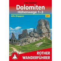Rother Wandelgids Dolomiten Höhenwege 1-3