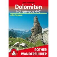 Rother Wandelgids Dolomiten Höhenwege 4-7