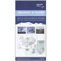 Serkort IJsland  Gletsjerkaart Van IJsland