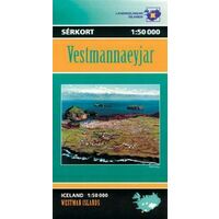 Serkort IJsland  Wandelkaart 8 Vestmannaeyjar