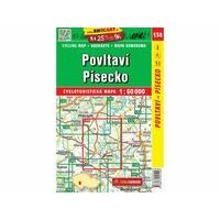 Shocart Maps Fietskaart 136 Povltavi Pisecko