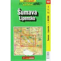 Shocart Maps Fietskaart 157 Sumava Lipensko 