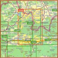 Shocart Maps Wandelkaart 1096 Zapadne Tatry