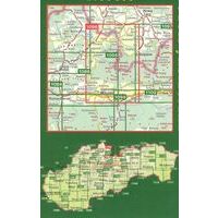 Shocart Maps Wandelkaart 1096 Zapadne Tatry