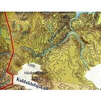 Sogur Maps Wandelkaart Kjalvegur