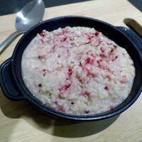 Summit To Eat Mrning Oats With Raspberry Ontbijthaver Met Frambozen