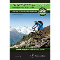 Supertrail Maps Supertrail MTB-kaart Davos - Arosa - Lenzerheide