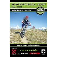 Supertrail Maps Supertrail MTB-kaart Val D'Aosta Centraal