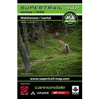 Supertrail Maps Supertrail MTB-kaart Walchensee - Isartal