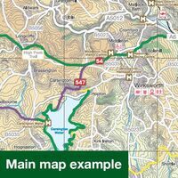 Sustrans Maps Cycle Map 33 North York Moors
